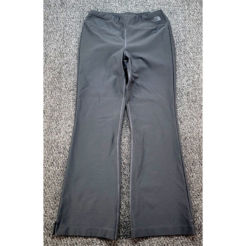 North Face Pants Womens Small Short Gray Performance Flare Bell Bottom Pull On